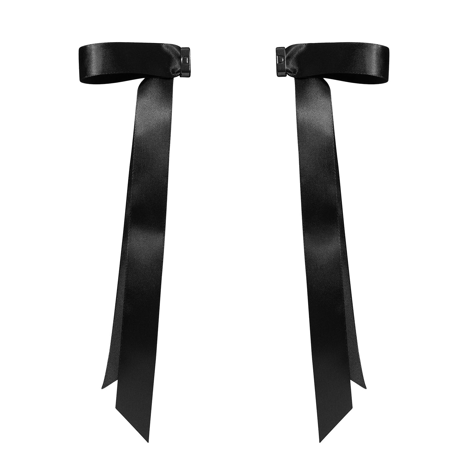 Dovely Bow - Negro Lunar – moño magnético para el cabello Dovely