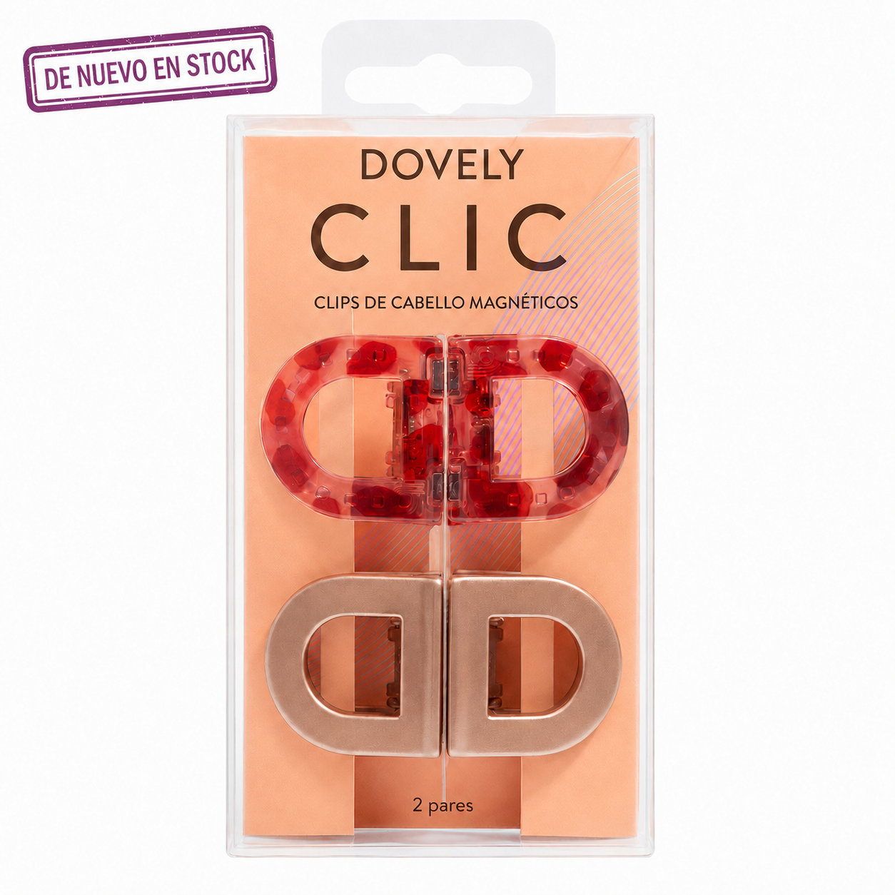 Dovely Clic - Conjunto Rosé - 2 Piezas