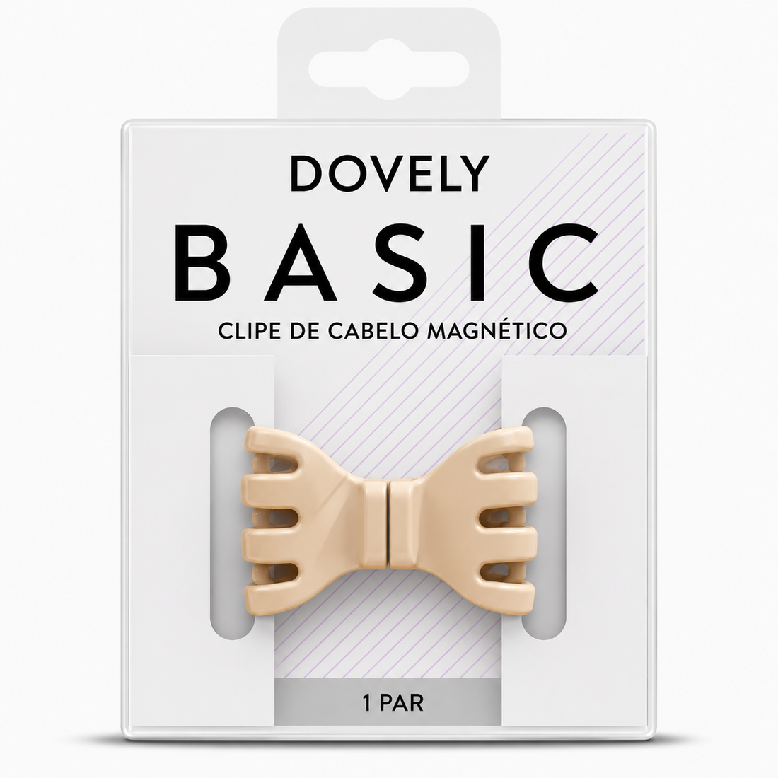 Dovely Basic - Café con Leche – clips magnéticos para el cabello Dovely