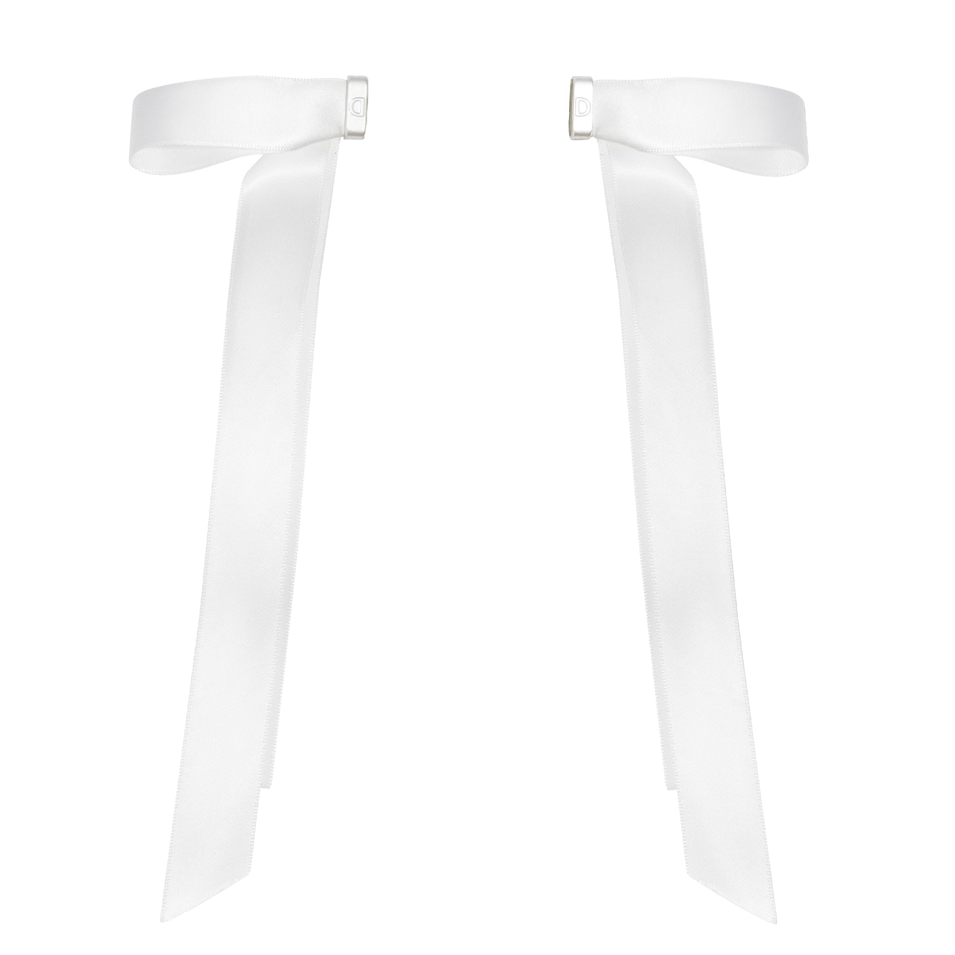 Dovely Bow - Blanco Perla – moño magnético para el cabello Dovely