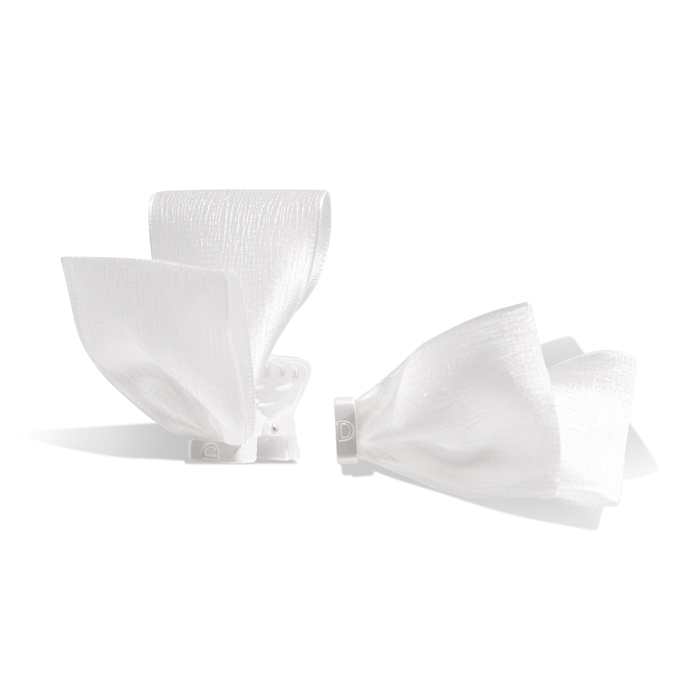Dovely Bow Plus - Blanco Perla – moño magnético para el cabello Dovely