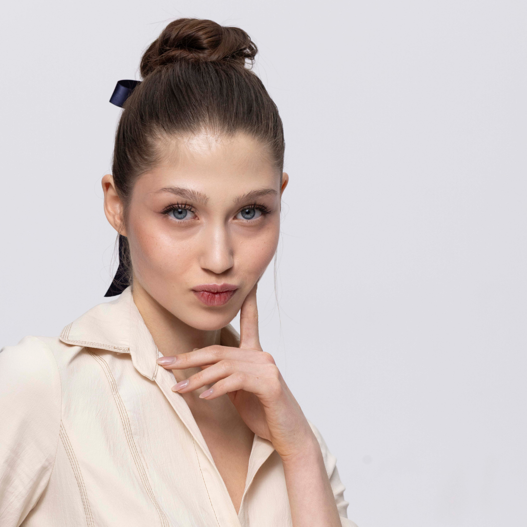 Dovely Bow - Azul Marino – moño magnético para el cabello Dovely