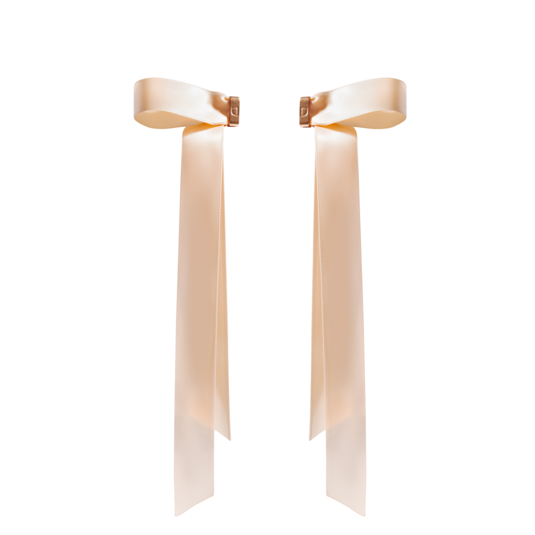 Dovely Bow - Rose Gold – moño magnético para el cabello Dovely
